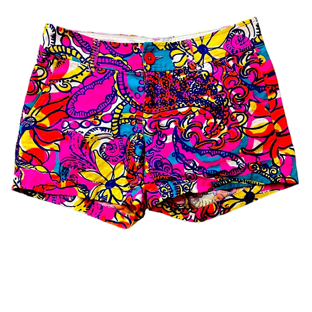 Lily Pulitzer The Callahan Short Sz. 2 Great Loved Condition